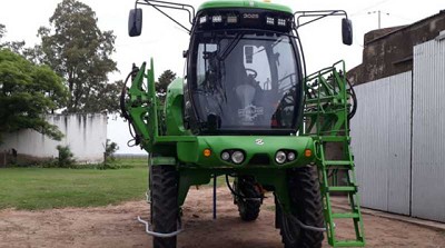 Agroquímicos: clausuran máquina pulverizadora en la Pcia de Córdoba