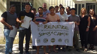 El RENATRE realizó una capacitación sobre derechos y obligaciones de los trabajadores rurales