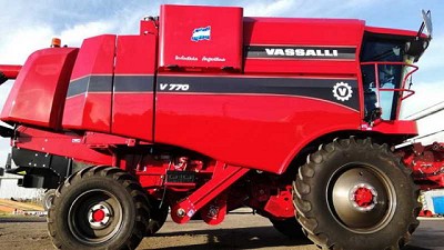 Vassalli presentará en Expoagro sus nuevas cosechadoras de la Serie V7