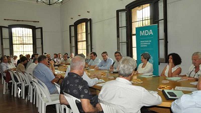Rodríguez participó de la mesa forestal bonaerense