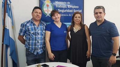 El RENATRE se reunió con el Ministerio de Trabajo de la Nación en Santiago de Estero