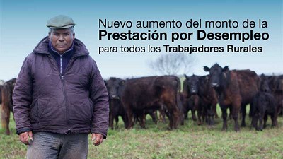 El RENATRE aumentó a 11.000 pesos la Prestación por Desempleo para los trabajadores rurales