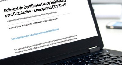 Desde el miércoles habrá un único permiso de circulación nacional