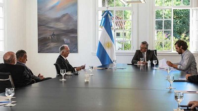 La Cámara Argentina de Comercio y Servicios se reunió con el Presidente de la Nación