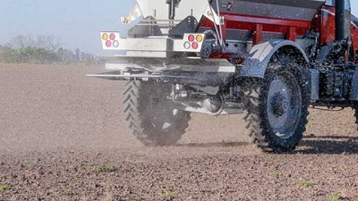 Las fertilizadoras tuvieron un año de trabajo récord