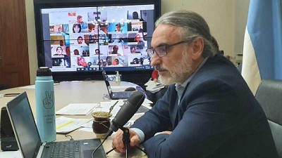 Basterra mantuvo una videoconferencia con la Comisión de Agricultura de Diputados