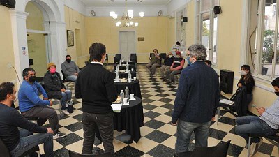 El MDA reactivó la mesa de desarrollo rural de San Vicente