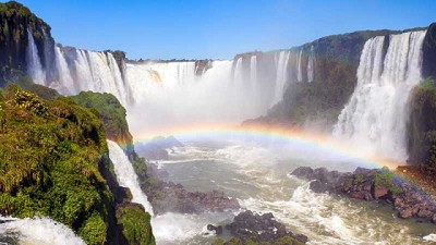Las Cataratas del Iguazú ya están cerca de recuperar su caudal de agua habitual