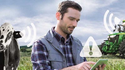 John Deere lleva a las máquinas la tecnología que cuida las vacas