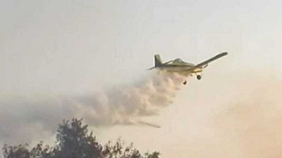 Fearca pone a disposición sus aviones para apagar los incendios