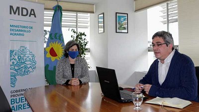 Rodríguez expuso los programas del ministerio ante diputados de la comisión de asuntos agrarios