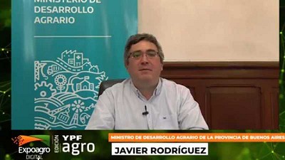El ministro Javier Rodríguez presentó en Expoagro digital líneas de financiamiento para impulsar la producción