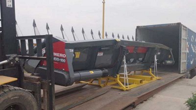 Mainero desembarca con el cabezal MDD-100 en Rusia