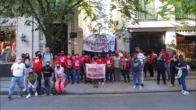 Organizaciones se manifestaron a favor del Proyecto Artigas: en Rosario marcharon a la Sociedad Rural