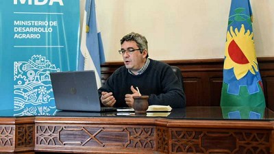 El ministro de desarrollo agrario avanzó con municipios en la articulación del programa de prevención de ETS Bovinas