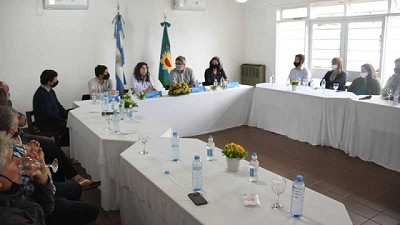 El ministro Rodríguez visitó Trenque Lauquen, Pehuajó y Carlos Tejedor