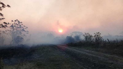 En un año, se duplicó el área de riesgo de incendios en la región centro