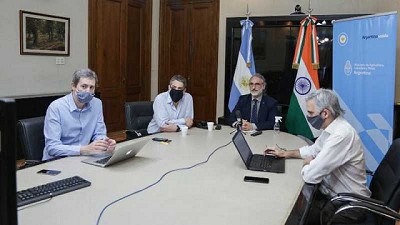 Basterra y su par de India profundizan el marco bilateral