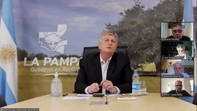El Gobernador de La Pampa, Sergio Ziliotto comprometió su apoyo político y de todos los legisladores de la provincia al proyecto de ley del CAA