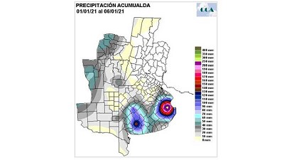 Las lluvias más importantes para el sur – CCA/Agrositio