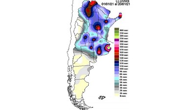 Indicios de mejoras pluviales - CCA/Agrositio