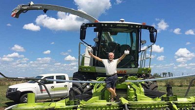 La historia de un tambero que dio el gran paso