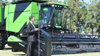 Argentina tiene su nueva cosechadora