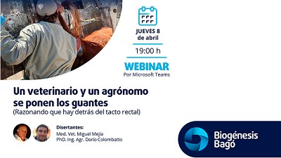 Biogénesis Bagó te invita al webinar del 08/04 19 h. 