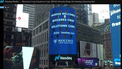 Hito rosarino: Bioceres comenzó a cotizar en la bolsa de valores Nasdaq
