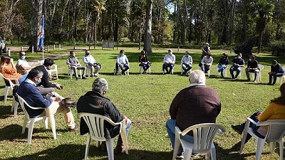 El ministro Javier Rodríguez presentó los programas vigentes a productores de Maipú y General Alvarado