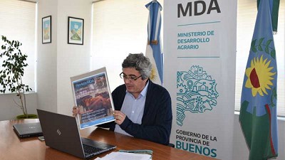 Rodríguez presentó una nueva edición de la revista MDA