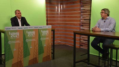 El ministro Rodríguez destacó las buenas perspectivas para la producción de trigo, luego de que en 2020 alcanzara un récord en 20 años