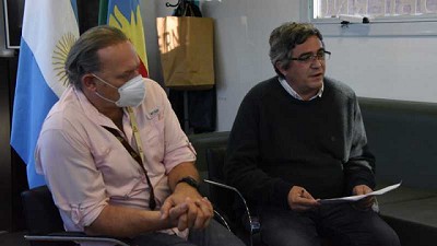 Rodríguez y Berni presentaron la nueva formación en Policía Rural