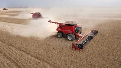 Las cosechadoras piensan en grande