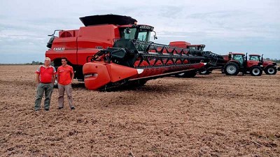 Productividad Case IH comprobada en primera persona