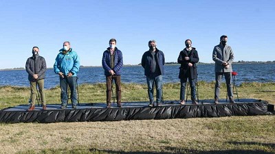 Rodríguez, López, Berni, Girard y Cuattromo presentaron el Plan Bonaerense de Desarrollo Rural en Alem