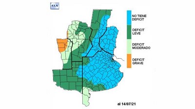 Predomina la buena disponibilidad de humedad – CCA/Agrositio