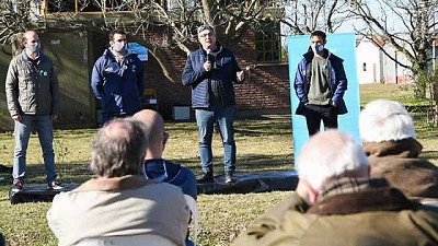 El ministro Rodríguez participó el 50° aniversario de la Estación Experimental MDA Gorina