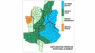 El frío indujo el secamiento superficial – CCA/Agrositio