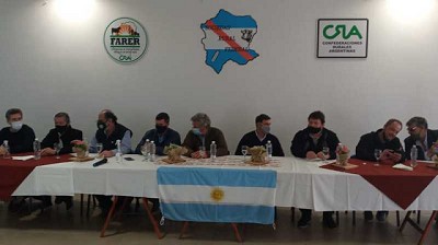 La dirigencia del campo se reunió en Federal, criticó duramente al gobierno