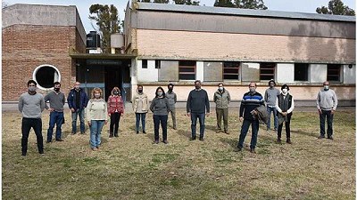 El ministro Rodríguez recorrió la Chacra Experimental Barrow