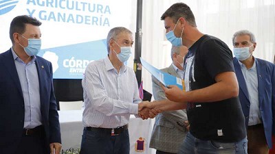 En Leones la Provincia de Córdoba entregó más de $31 millones a productores por Buenas Prácticas