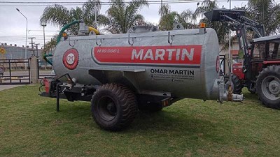 Omar Martín amplía su presencia en el rubro de fertilización orgánica