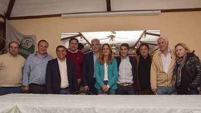 Julián Domínguez, en la Rural de Mar del Plata: 