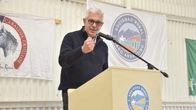 Julián Domínguez, en el Calafate: 