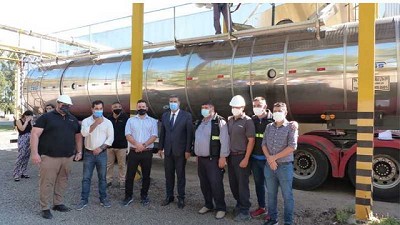 Primera exportación del año de sebo con destino a Brasil desde la provincia de Chaco