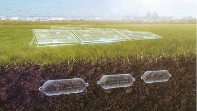 Una batería para almacenar energías renovables