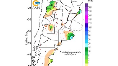 Tiempo variable y oferta mayoritariamente concentrada en región pampeana - CCA/Agrositio