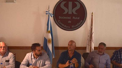 Lestani y Romero participaron de la inauguración de la exposición ganadera de Comodoro Rivadavia