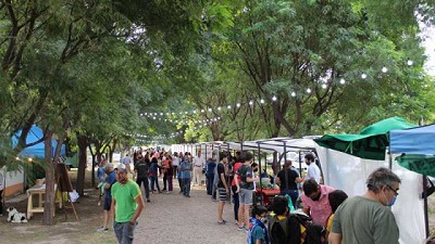 Apoyo a productores de la agricultura familiar en la feria “Mercado Tierras del Este”